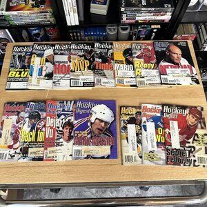 Hockey Digest magazine lot 1994 96-97 sports magazines 15 book lot 90s